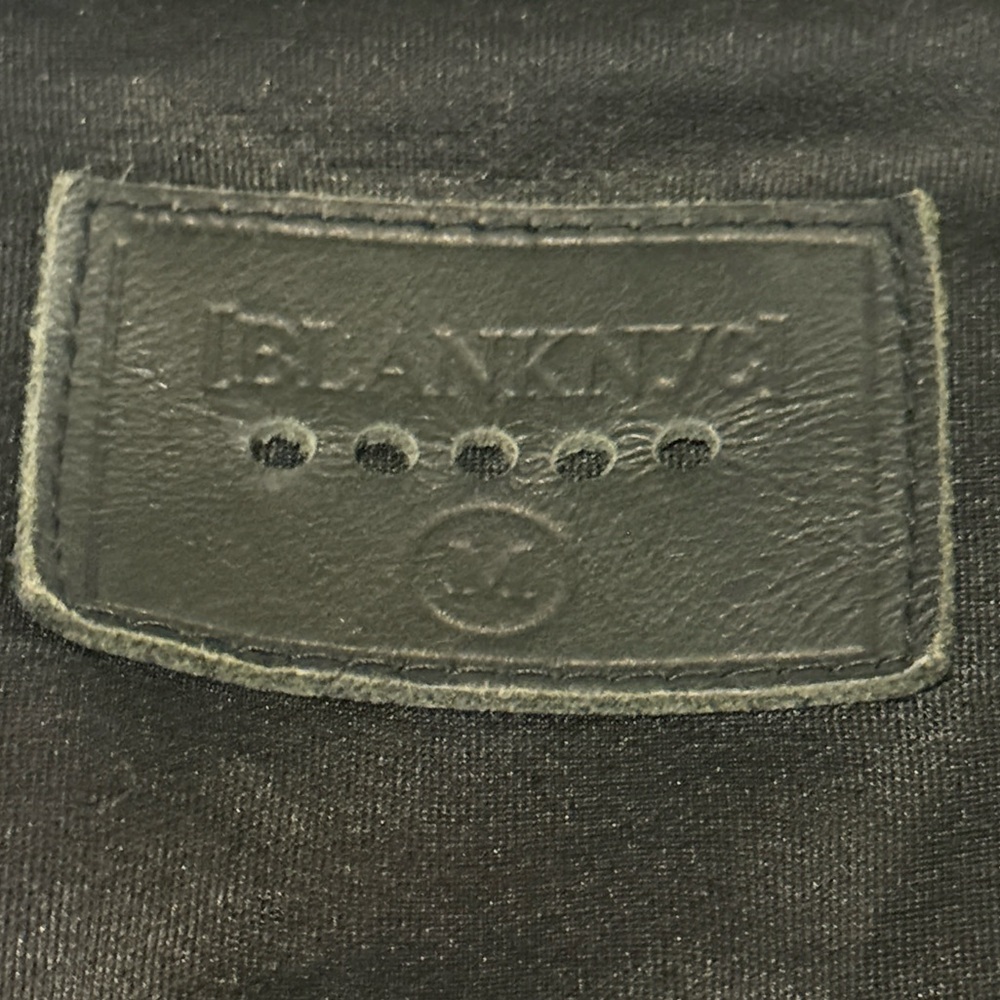 Blank NYC Burgundy Velvet Leather Jacket - Picture 2 of 4